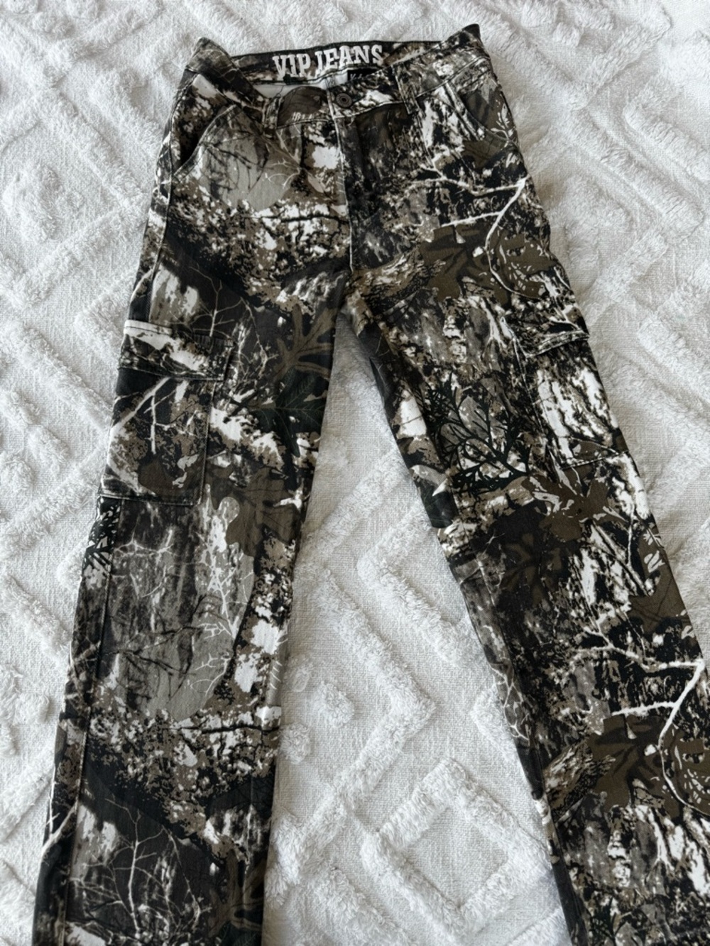 VIP Jeans Camo Cargo Denim